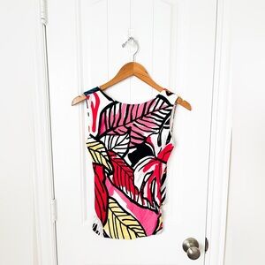 Daniela Corte Multicolor Open Back Tank Top Size Small